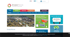 Desktop Screenshot of emploi-petrole.com