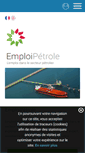 Mobile Screenshot of emploi-petrole.com